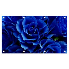 Blue Rose Flower Plant Romance Banner And Sign 7  X 4 