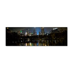 New York Night Central Park Skyscrapers Skyline Sticker Bumper (10 Pack)