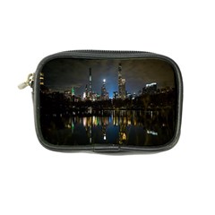 New York Night Central Park Skyscrapers Skyline Coin Purse by Wegoenart