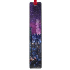 New York Manhattan Skyline Cityscape Downtown Large Book Marks by Wegoenart