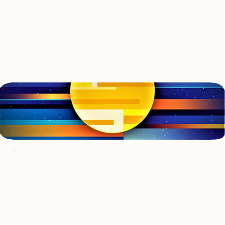 Background Abstract Horizon Large Bar Mat