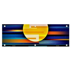 Background Abstract Horizon Banner And Sign 6  X 2 