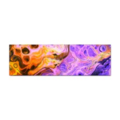 Conceptual Abstract Painting Acrylic Sticker Bumper (100 Pack) by Ravend