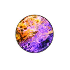 Conceptual Abstract Painting Acrylic Hat Clip Ball Marker by Ravend