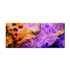 Conceptual Abstract Painting Acrylic Hand Towel by Ravend