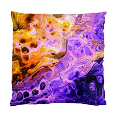 Conceptual Abstract Painting Acrylic Standard Cushion Case (one Side) by Ravend