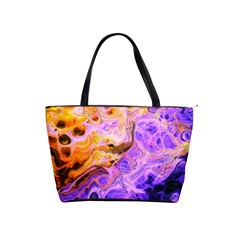 Conceptual Abstract Painting Acrylic Classic Shoulder Handbag by Ravend