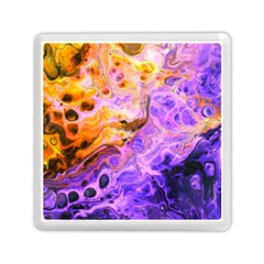 Conceptual Abstract Painting Acrylic Memory Card Reader (square) by Ravend