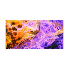 Conceptual Abstract Painting Acrylic Yoga Headband by Ravend