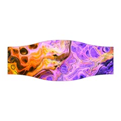 Conceptual Abstract Painting Acrylic Stretchable Headband by Ravend