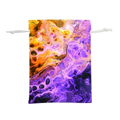 Conceptual Abstract Painting Acrylic Lightweight Drawstring Pouch (l) by Ravend