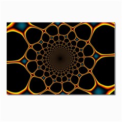 Fractal Abstract Web Art Digital Postcard 4 x 6  (Pkg of 10)