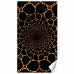 Fractal Abstract Web Art Digital Canvas 40  X 72 