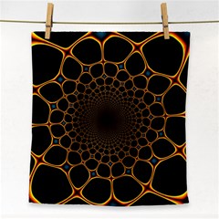 Fractal Abstract Web Art Digital Face Towel