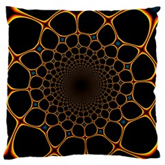 Fractal Abstract Web Art Digital Standard Flano Cushion Case (One Side)