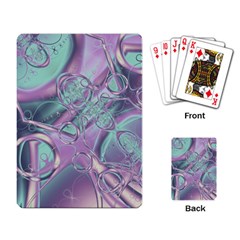 Illustration Fractal Pattern Modern Art Digital Playing Cards Single Design (rectangle)