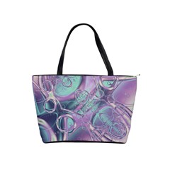 Illustration Fractal Pattern Modern Art Digital Classic Shoulder Handbag by Ravend