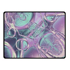 Illustration Fractal Pattern Modern Art Digital Double Sided Fleece Blanket (small)  by Ravend