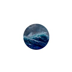 Waves Sea Sky Wave 1  Mini Magnets by Ravend