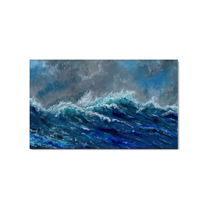 Waves Sea Sky Wave Sticker Rectangular (10 pack)