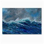 Waves Sea Sky Wave Postcards 5  x 7  (Pkg of 10) Front