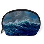 Waves Sea Sky Wave Accessory Pouch (Large) Back