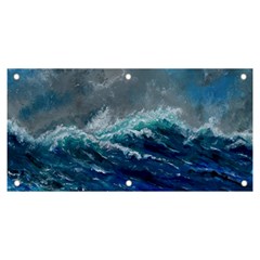 Waves Sea Sky Wave Banner And Sign 6  X 3 