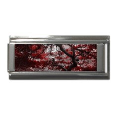 Tree Red Nature Abstract Mood Superlink Italian Charm (9mm)