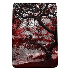 Tree Red Nature Abstract Mood Removable Flap Cover (s) by Ravend