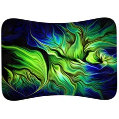 Fractal Art Pattern Abstract Velour Seat Head Rest Cushion by Ravend