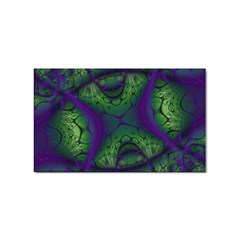 Abstract Fractal Art Pattern Sticker (rectangular)