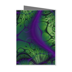 Abstract Fractal Art Pattern Mini Greeting Cards (pkg Of 8)