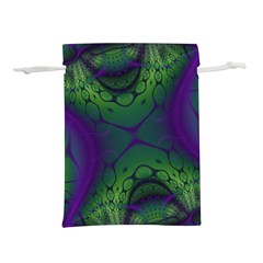 Abstract Fractal Art Pattern Lightweight Drawstring Pouch (s) by Ravend