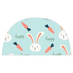 Bunny Carrot Pattern Background Anti Scalding Pot Cap by Wegoenart