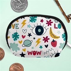 Wallpaper Background Cute Design Accessory Pouch (medium) by Wegoenart