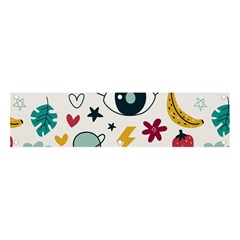 Wallpaper Background Cute Design Banner And Sign 4  X 1  by Wegoenart