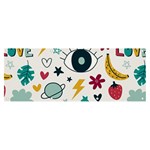 Wallpaper Background Cute Design Banner and Sign 8  x 3  Front