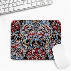 Stitched Swirls Small Mousepad by kaleidomarblingart