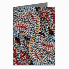 Stitched Swirls Greeting Cards (pkg Of 8)