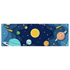 Galaxy Background Banner And Sign 9  X 3 