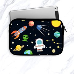 Space And Astronomy Decorative Symbols Seamless Pattern Vector Illustration Apple Ipad Mini Zipper Cases by danenraven