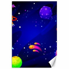 Artistic Space Planet Canvas 20  X 30  by danenraven