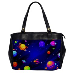 Artistic Space Planet Oversize Office Handbag by danenraven