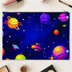 Artistic Space Planet Cosmetic Bag (XXXL) Back