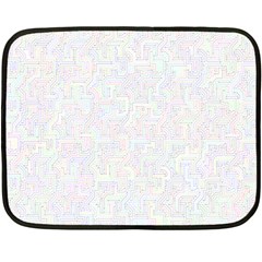 Computer Cyber Circuitry Circuits Electronic Double Sided Fleece Blanket (mini) 