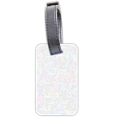 Computer Cyber Circuitry Circuits Electronic Luggage Tag (two Sides) by Jancukart