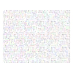 Computer Cyber Circuitry Circuits Electronic Double Sided Flano Blanket (large) 