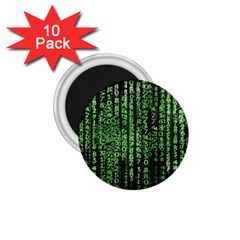 Matrix Technology Tech Data Digital Network 1 75  Magnets (10 Pack)  by Wegoenart