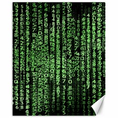 Matrix Technology Tech Data Digital Network Canvas 16  X 20  by Wegoenart