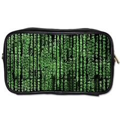 Matrix Technology Tech Data Digital Network Toiletries Bag (two Sides) by Wegoenart